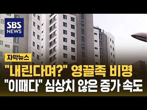 기준금리 내리는거 맞아?…'한 달 새 5번' 은행들 장사 시작 (자막뉴스) / SBS