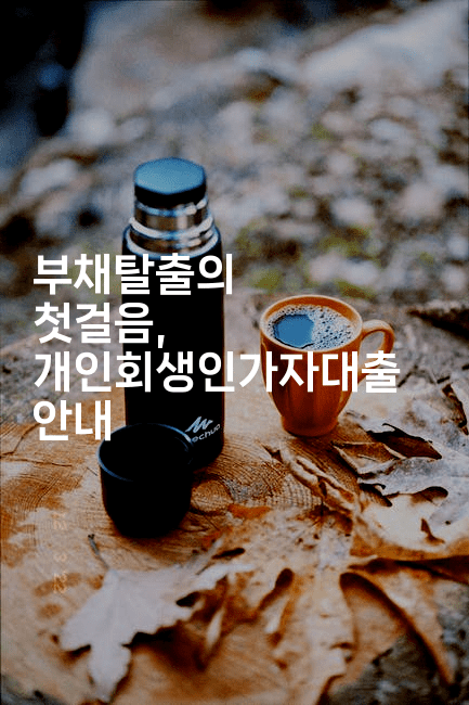 부채탈출의 첫걸음, 개인회생인가자대출 안내-에코리아