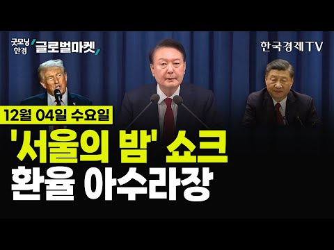 [?12/04 #당잠사] 비상계엄 쇼크! 원달러환율 급등·국내 비트코인 급락 | 美 고용 안정화 | 중국, 美 수출통제 보복 | 이스라엘-헤즈볼라 무력 충돌 | 테슬라 중국 판매▼