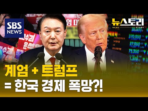 "이보다 나쁠 수 없다"..한국경제 주저앉나? (뉴스토리) / SBS